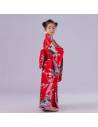 Kimono Japonais Enfant Rouge